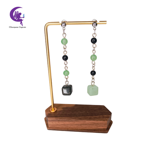 Meet the Guardian and Growth Dangling Earrings