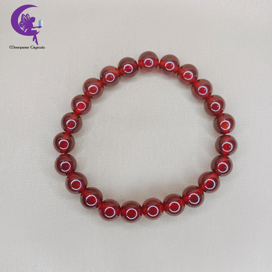 Carnelian bracelet 8mm