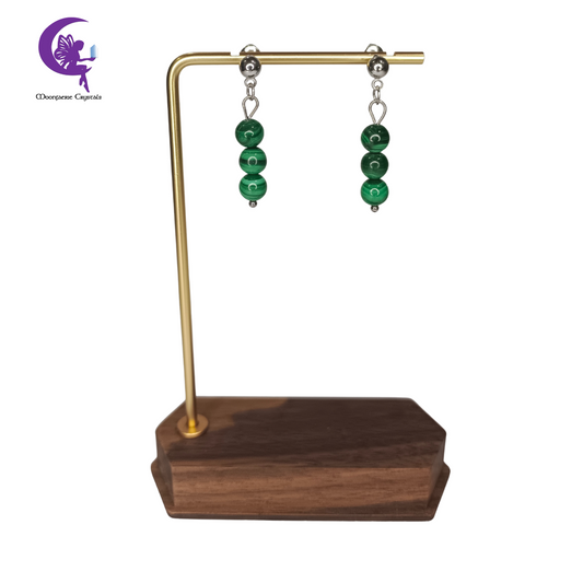 Malachite Earrings