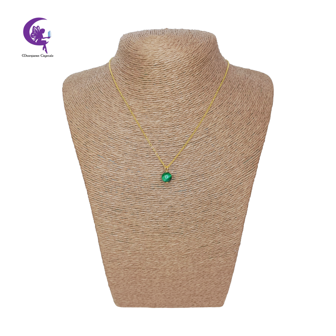 Green Tiger’s Eye Necklace