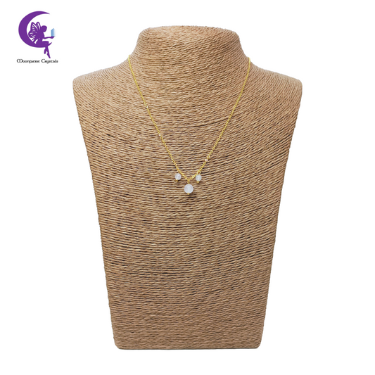 Rose Quartz Morning Mist Necklace