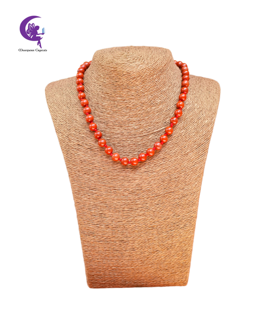 Red Jasper Mother Gaia Necklace