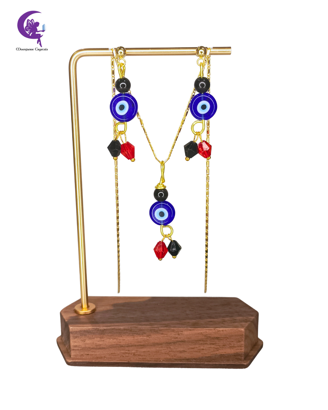 Trishakti Evil Eye Collection – Evil Eye Necklace & Earrings