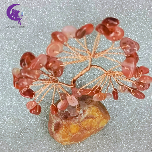 Carnelian Crystal Tree