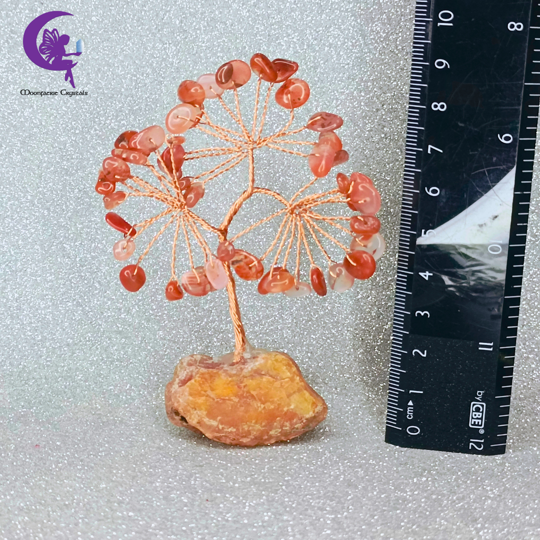 Carnelian Crystal Tree