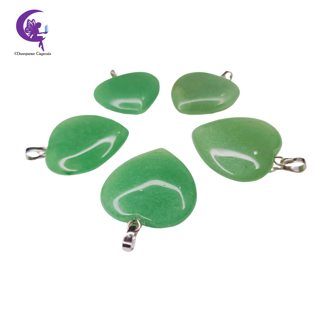 Green Aventurine Money Magnet & Good Luck Pendant