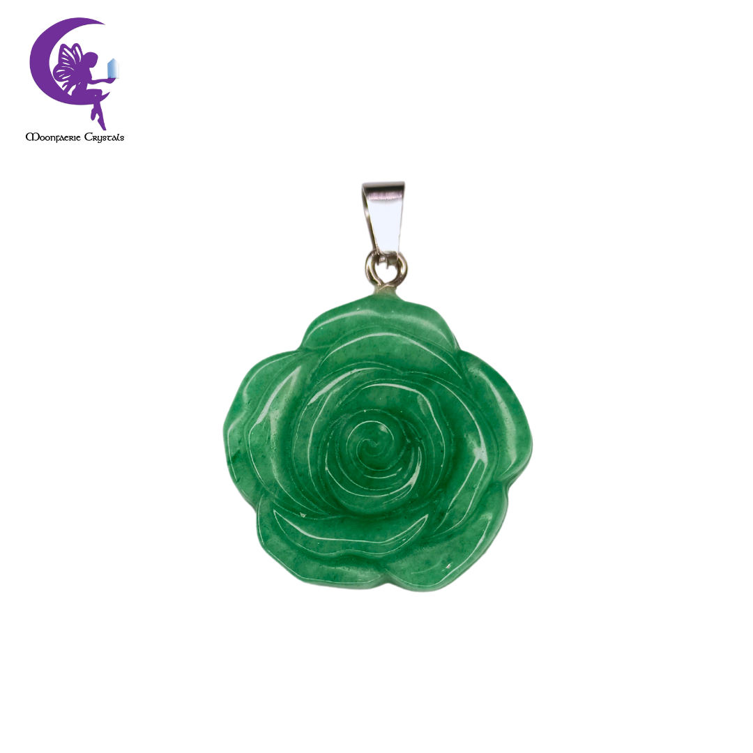 Forbidden Rose Gemstone Pendant Collection