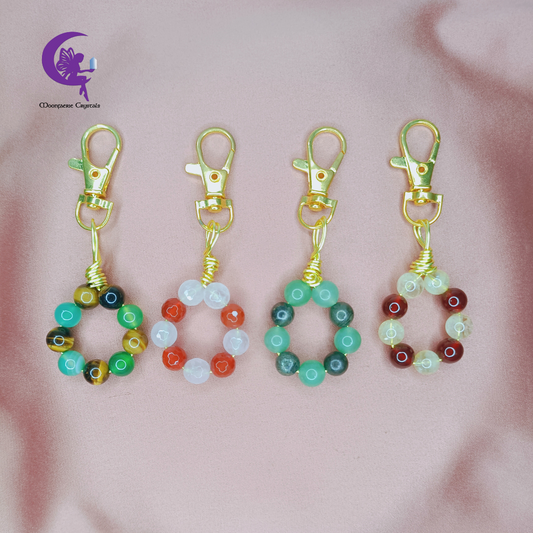 Circle of Life Crystal Keyring Collection