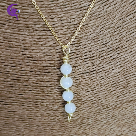 Mystic Moonbeam Moonstone Divine Feminine Necklace