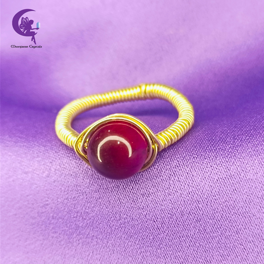 Wild Rose Power Ring – The Soft Strength of Success