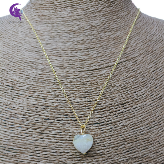 Citrine Heart Necklace - Spark Your Inner Sunshine