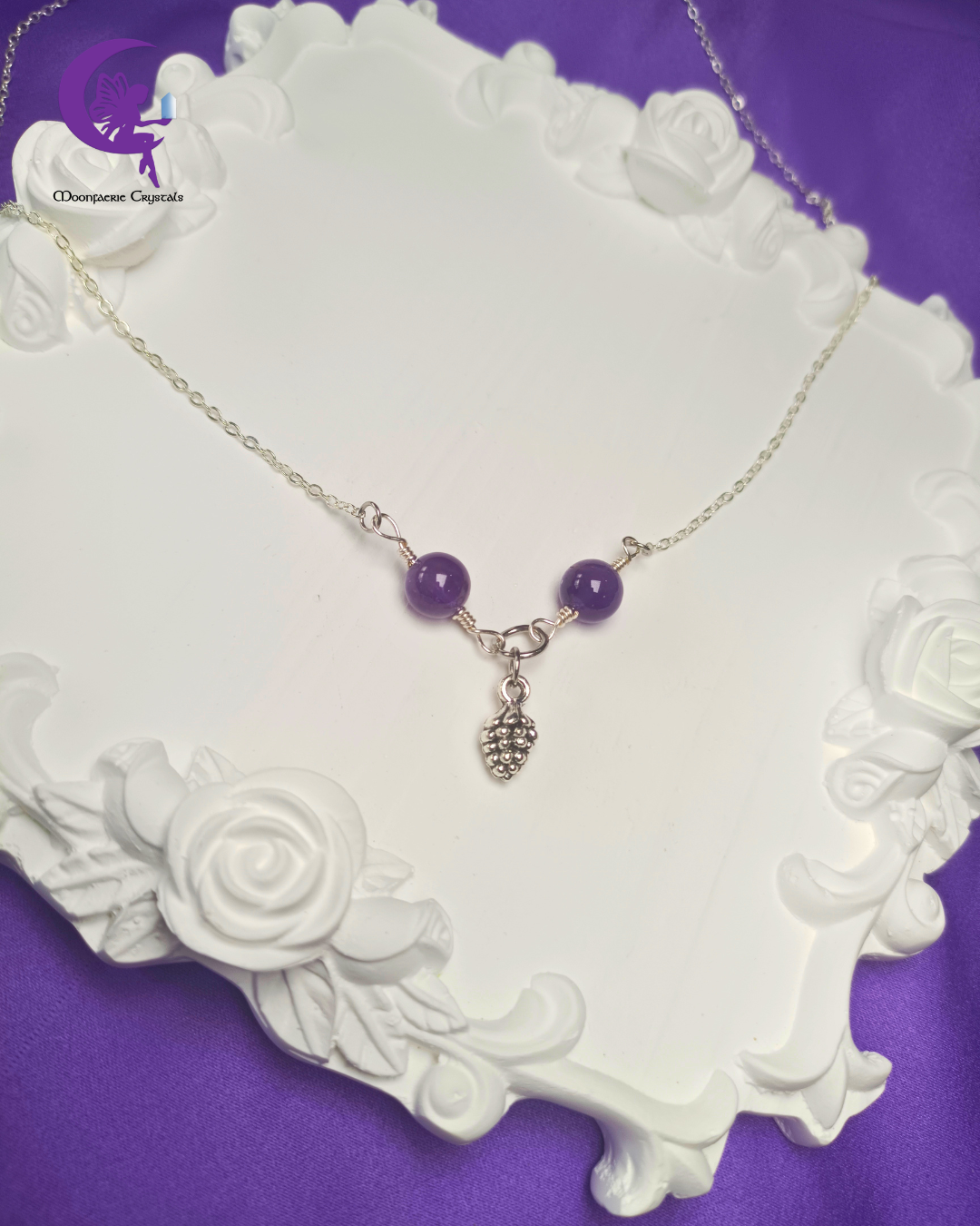 Amethyst Grape Necklace