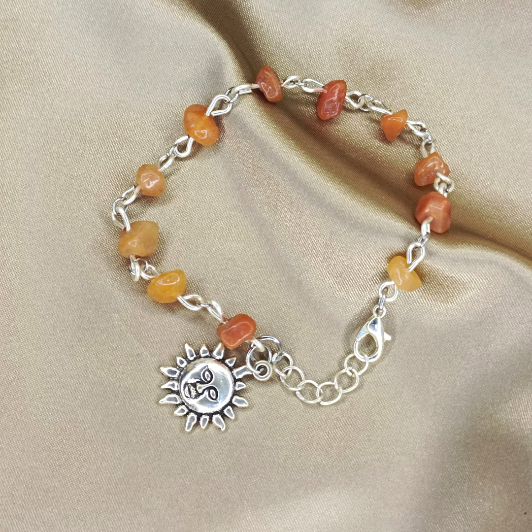 Red Aventurine Sunshine Jewelry Set