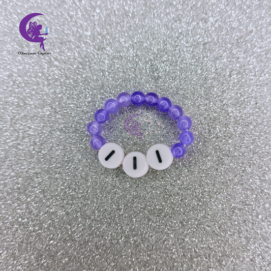 Lavender Jade 111 Ring