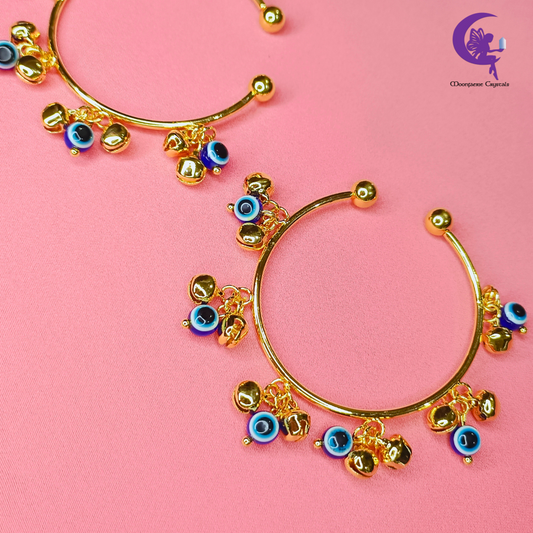 Evil Eye Baby Cuff Anklet – Protection, Blessings & Positivity