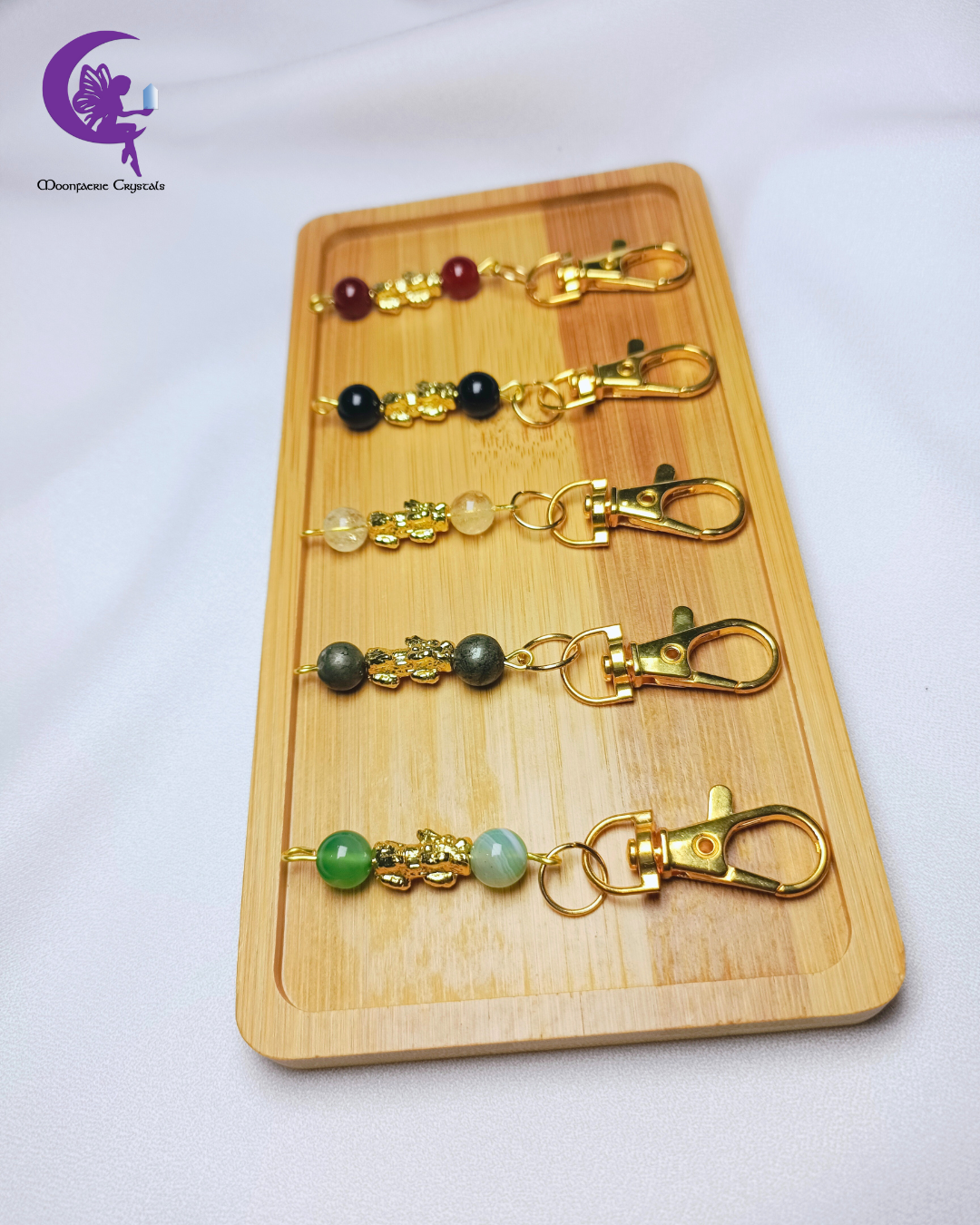 The Infinite Prosperity Series: A Lunar New Year Gemstone Pi Xiu Keyring Collection