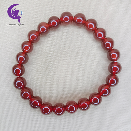 Carnelian bracelet 8mm