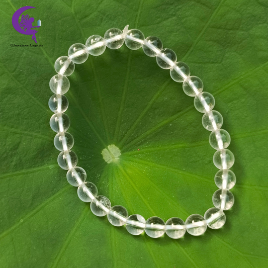 Clear Quartz Bracelet 6mm