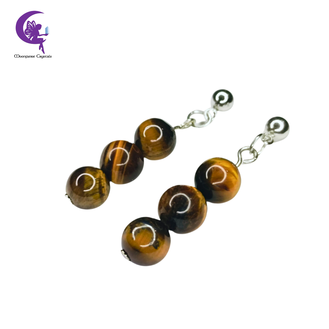 Boldness Embrace Tiger's Eye Earrings