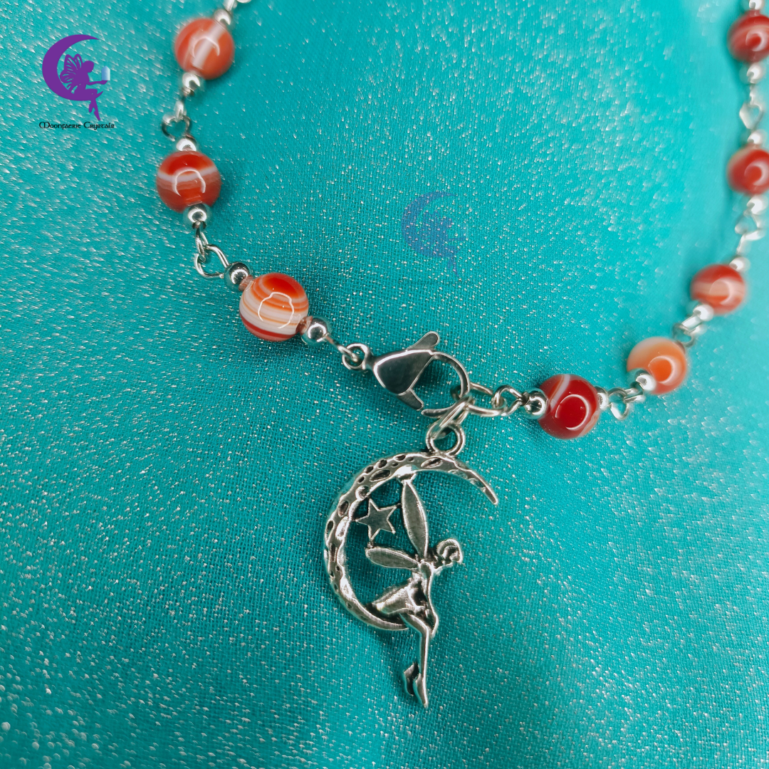 Moonfaerie Agate Anklets