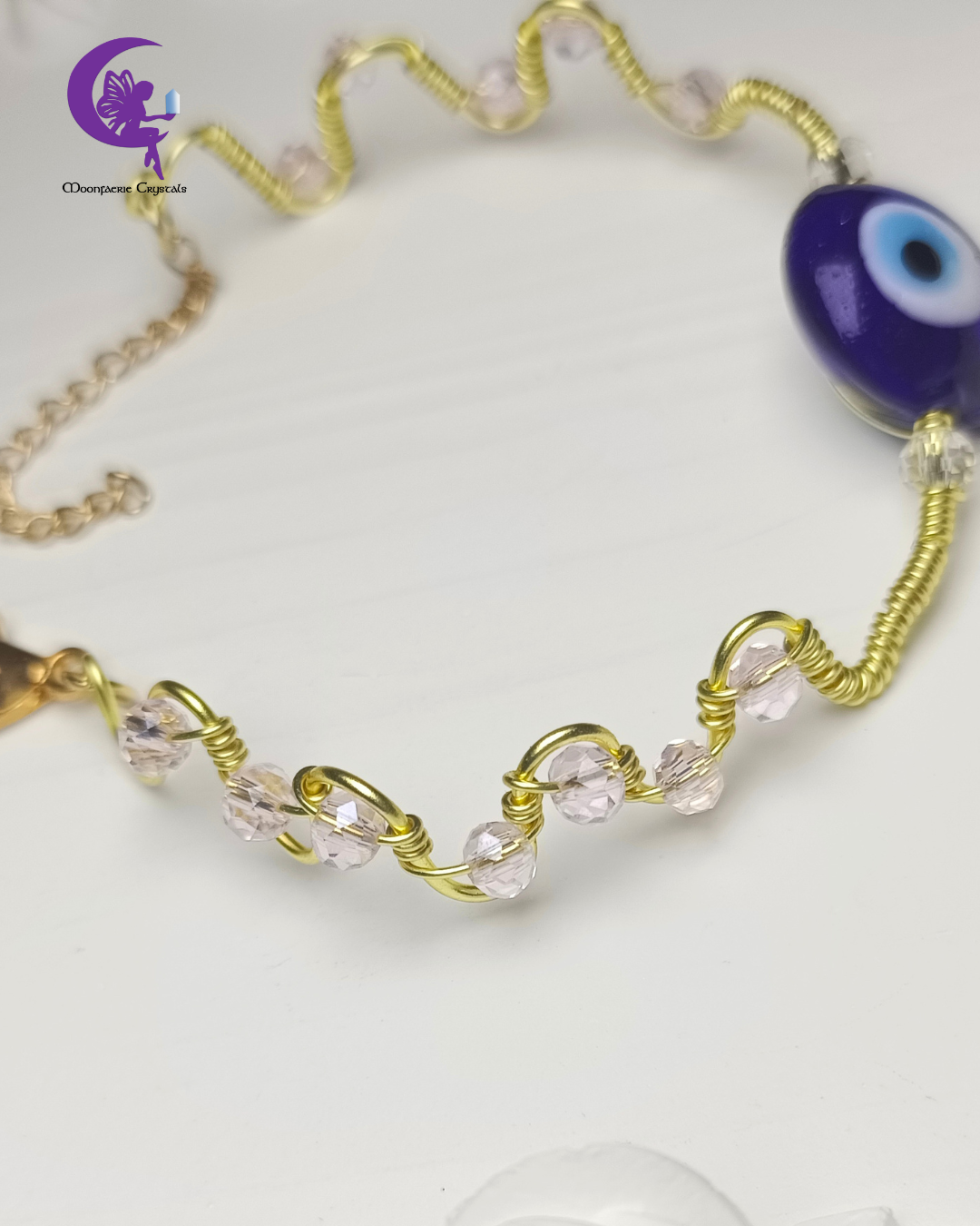 Evil Eye Waves Of Protection Bracelet