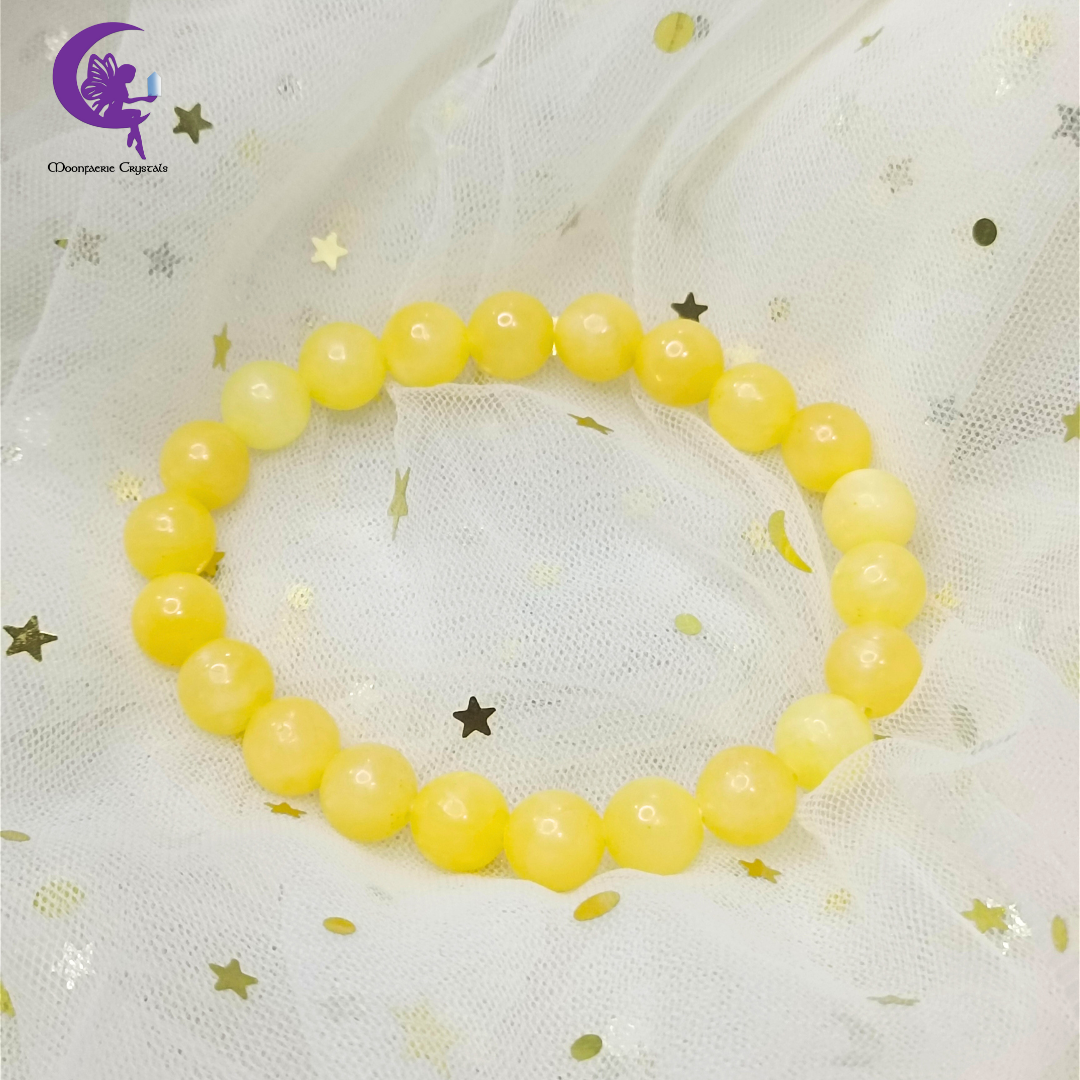 Yellow Topaz Bracelet - Stone of Motivation