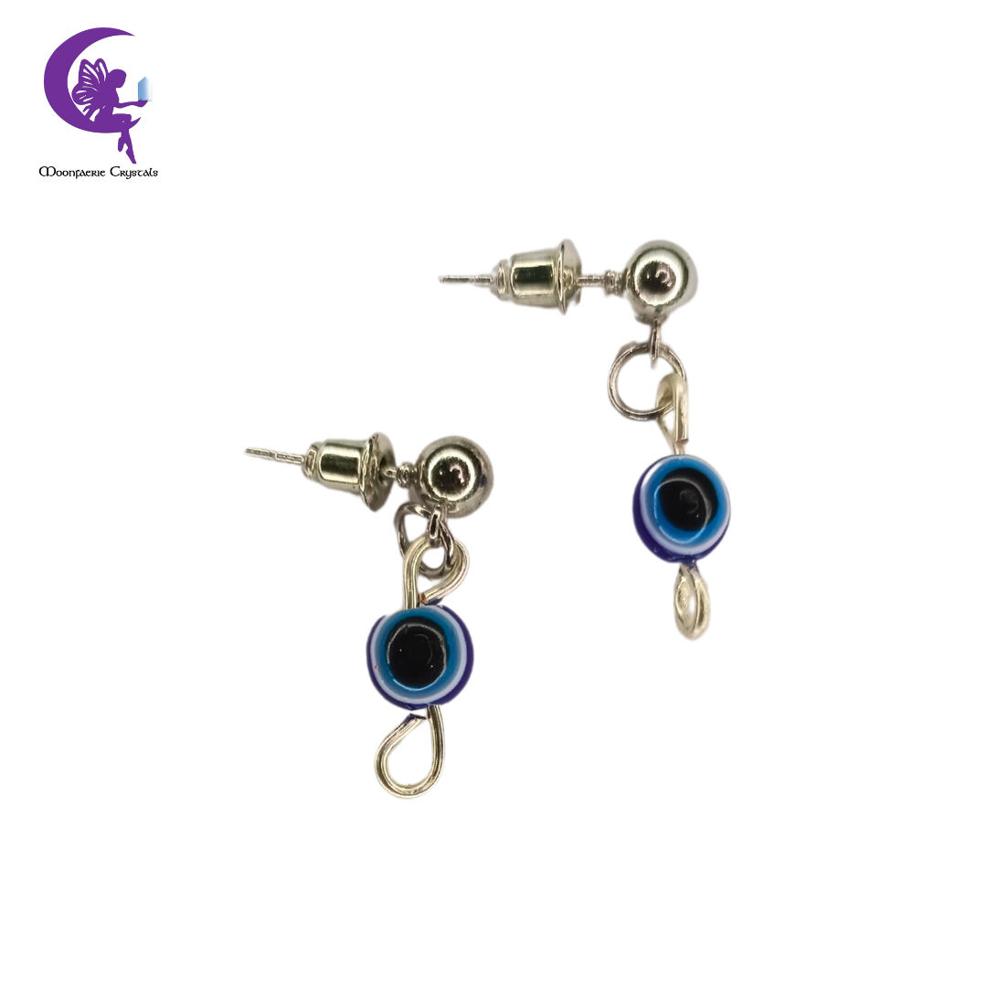 Mini Evil Eye Guardian Earrings