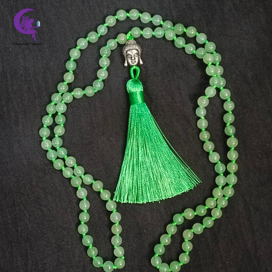 Money Magnet & Positivity Green Aventurine Mala