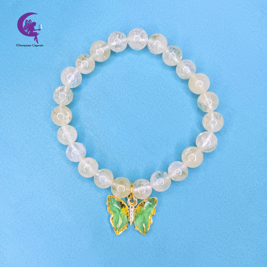💛 Butterfly of Abundance Citrine Bracelet 💛