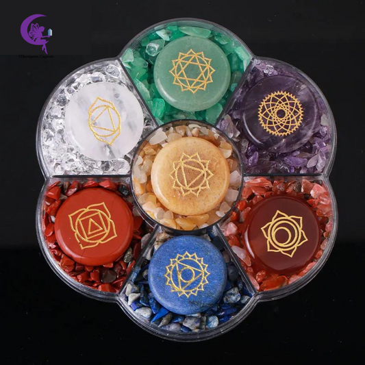 7 Chakra Crystal Reiki Healing Set