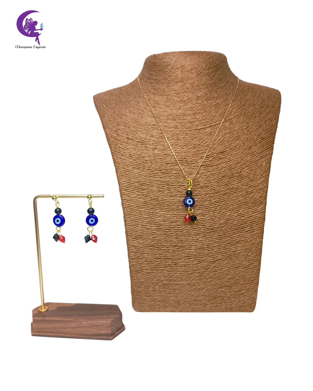 Trishakti Evil Eye Collection – Evil Eye Necklace & Earrings