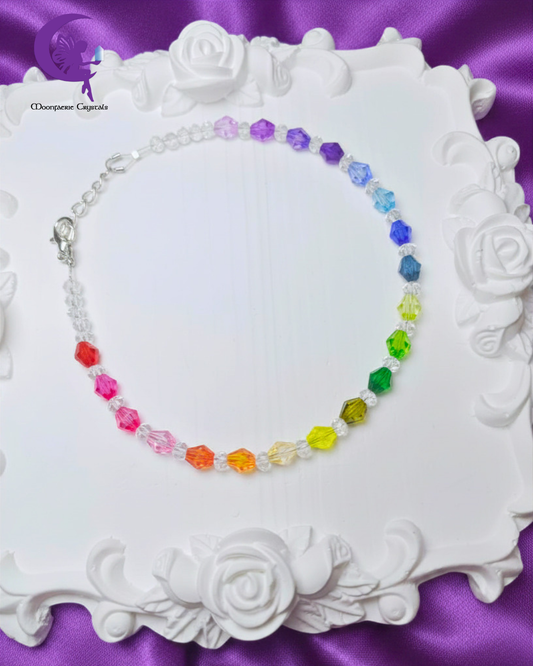 Rainbow Unicorn Anklet