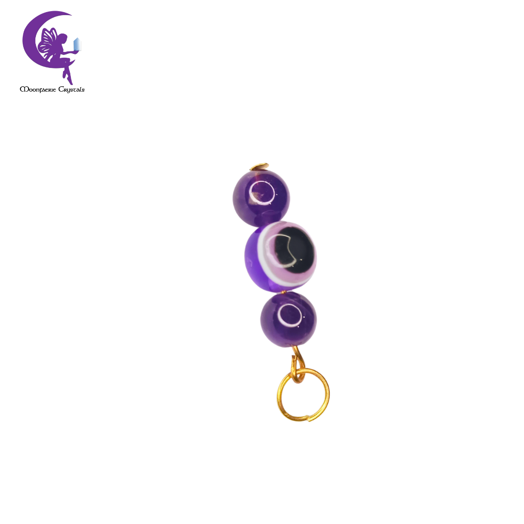 Amethyst Eye of Protection Pendant