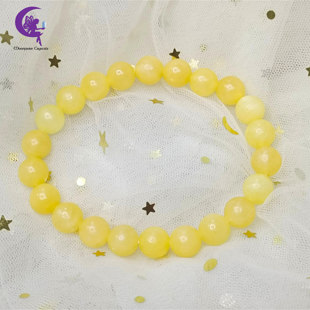 Yellow Topaz Bracelet - Stone of Motivation