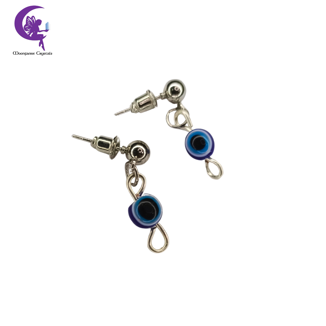 Mini Evil Eye Guardian Earrings