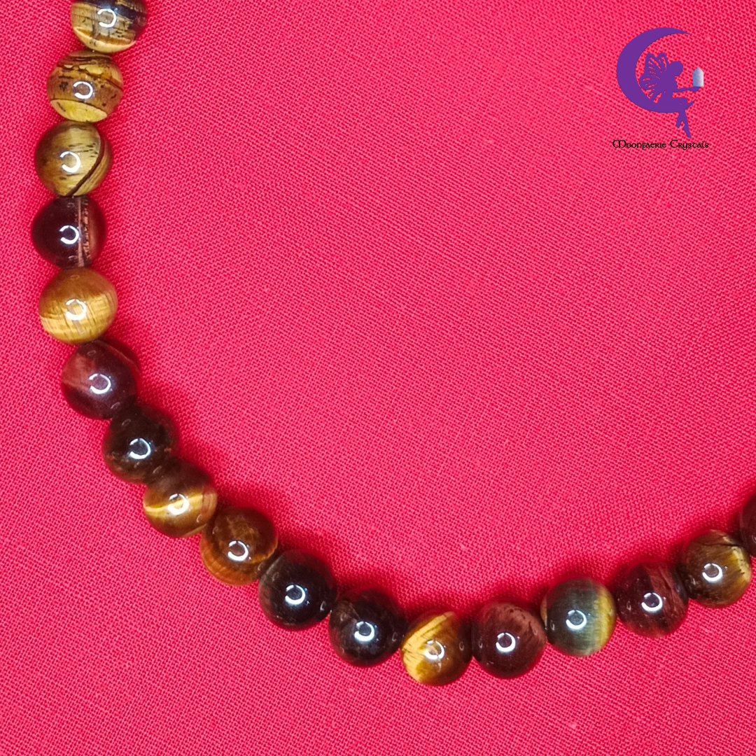 333 Color Tiger's Eye Necklace