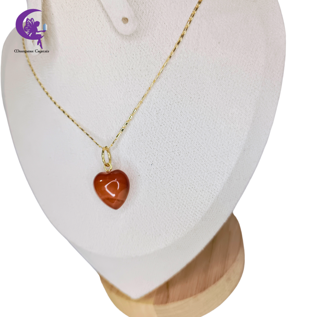 Carnelian Love Flame Necklace