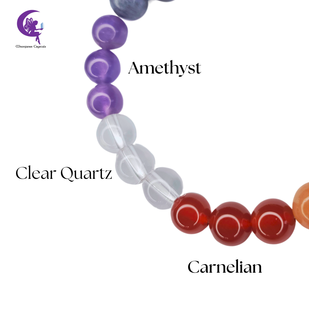 7 Chakra Crystal Bracelet : Enlighten Your Chakras