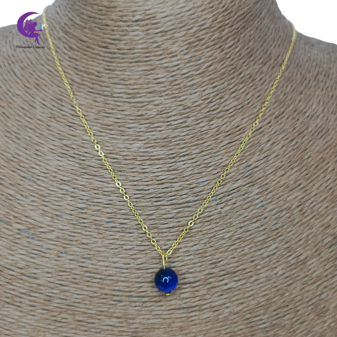 Blue Tiger’s Eye Necklace