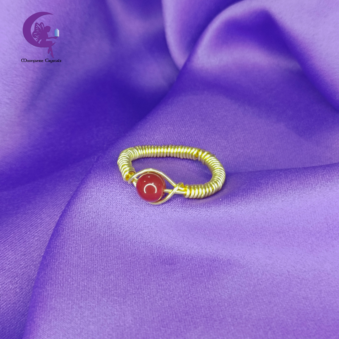 Eye of Carnelian Ring