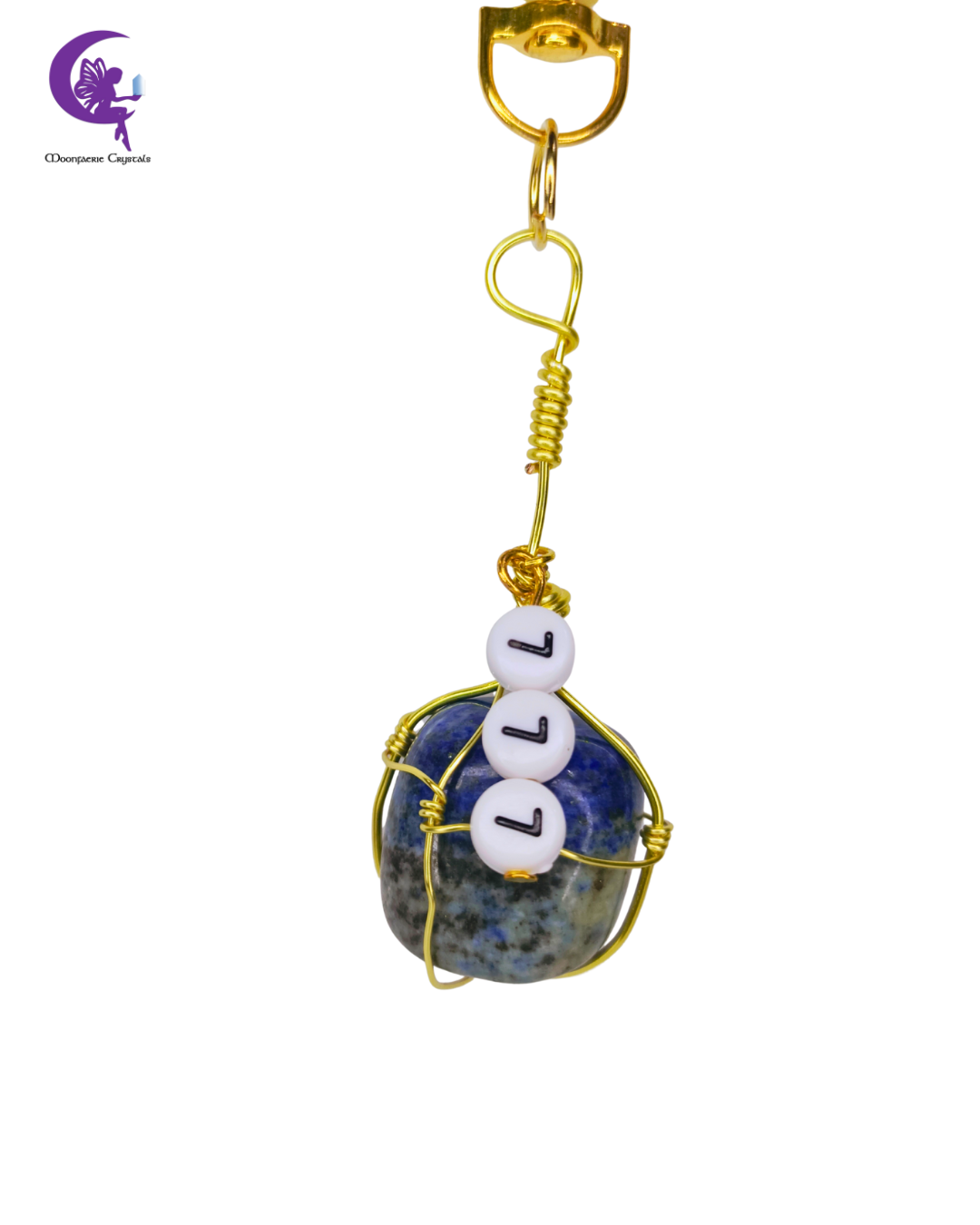 777 Wisdom Keyring – Lapis Lazuli