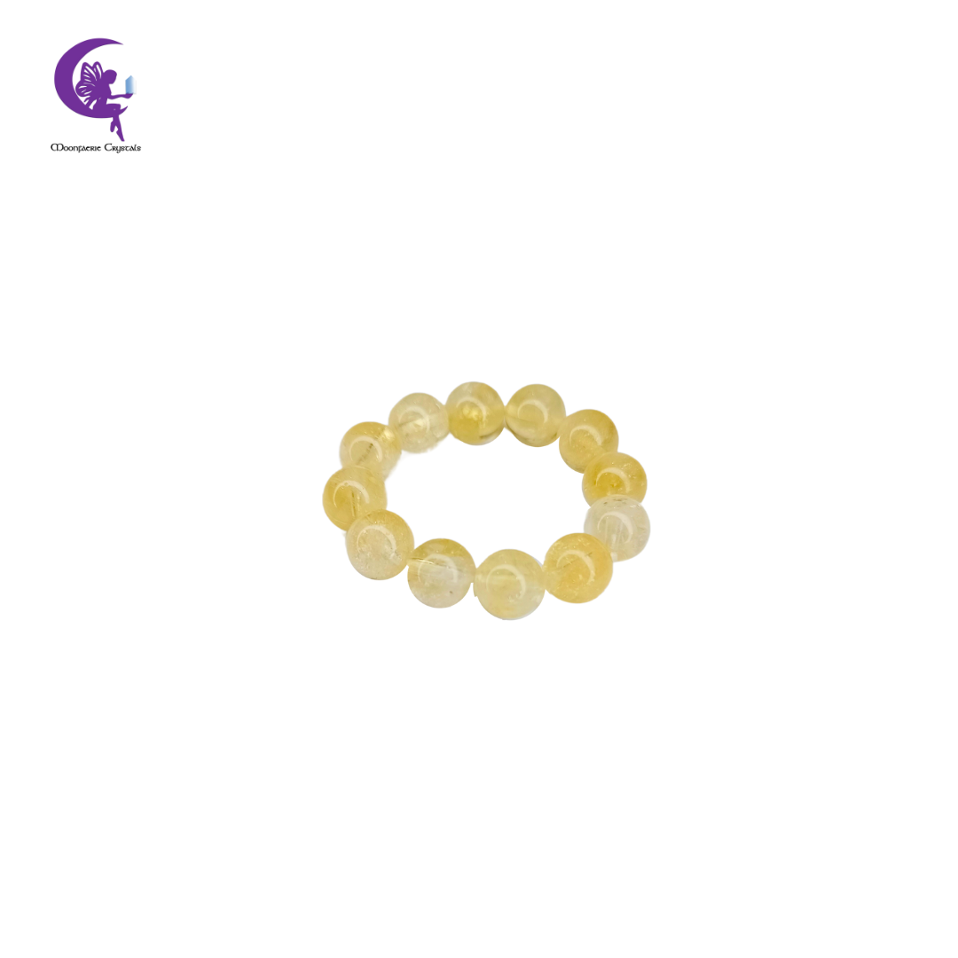 Citrine Beaded Ring -PRE-ORDER