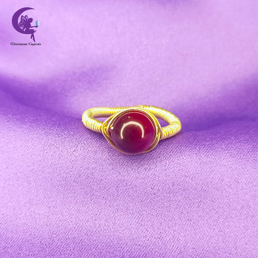 Wild Rose Power Ring – The Soft Strength of Success