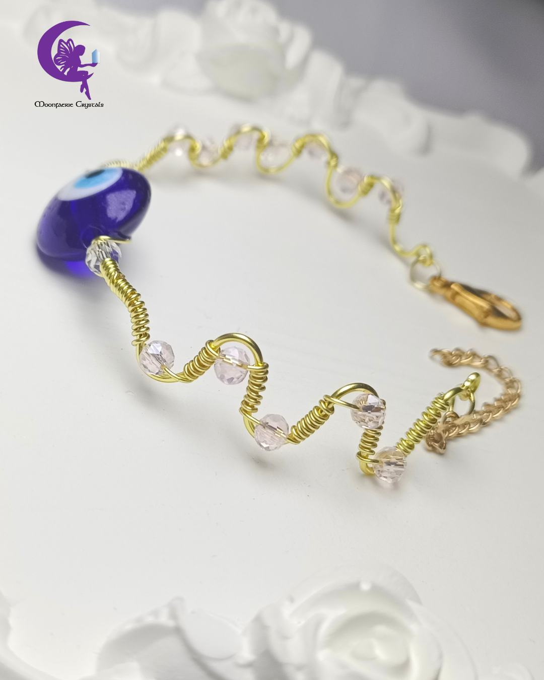 Evil Eye Waves Of Protection Bracelet