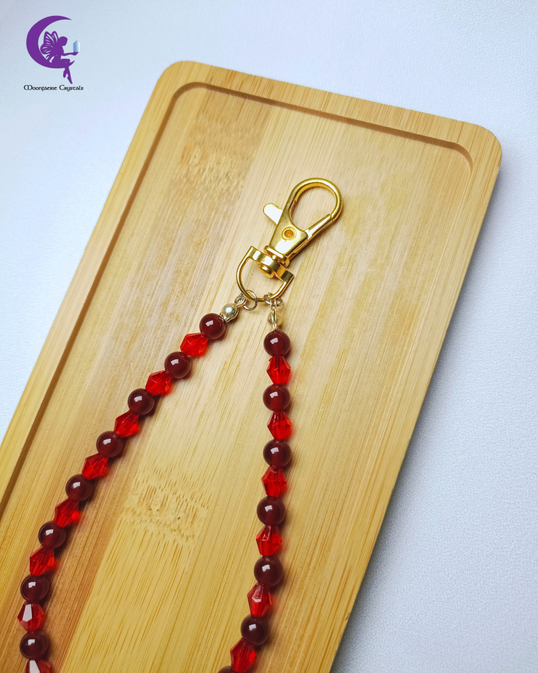 The Carnelian Catalyst - Energy, Creativity & Confidence Keyring