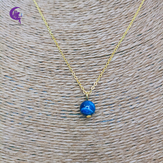 Turquoise Tiger’s Eye Necklace