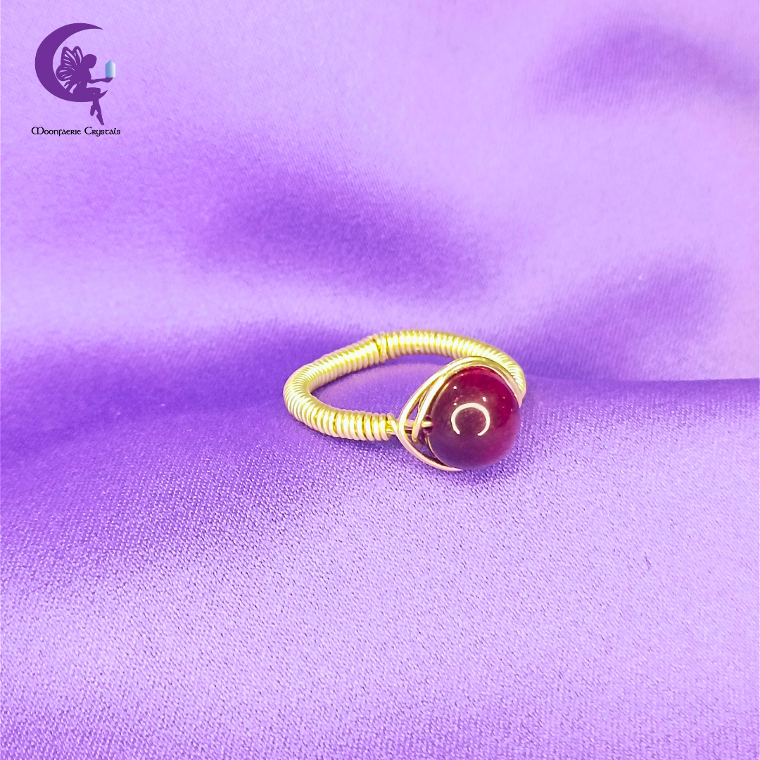 Wild Rose Power Ring – The Soft Strength of Success