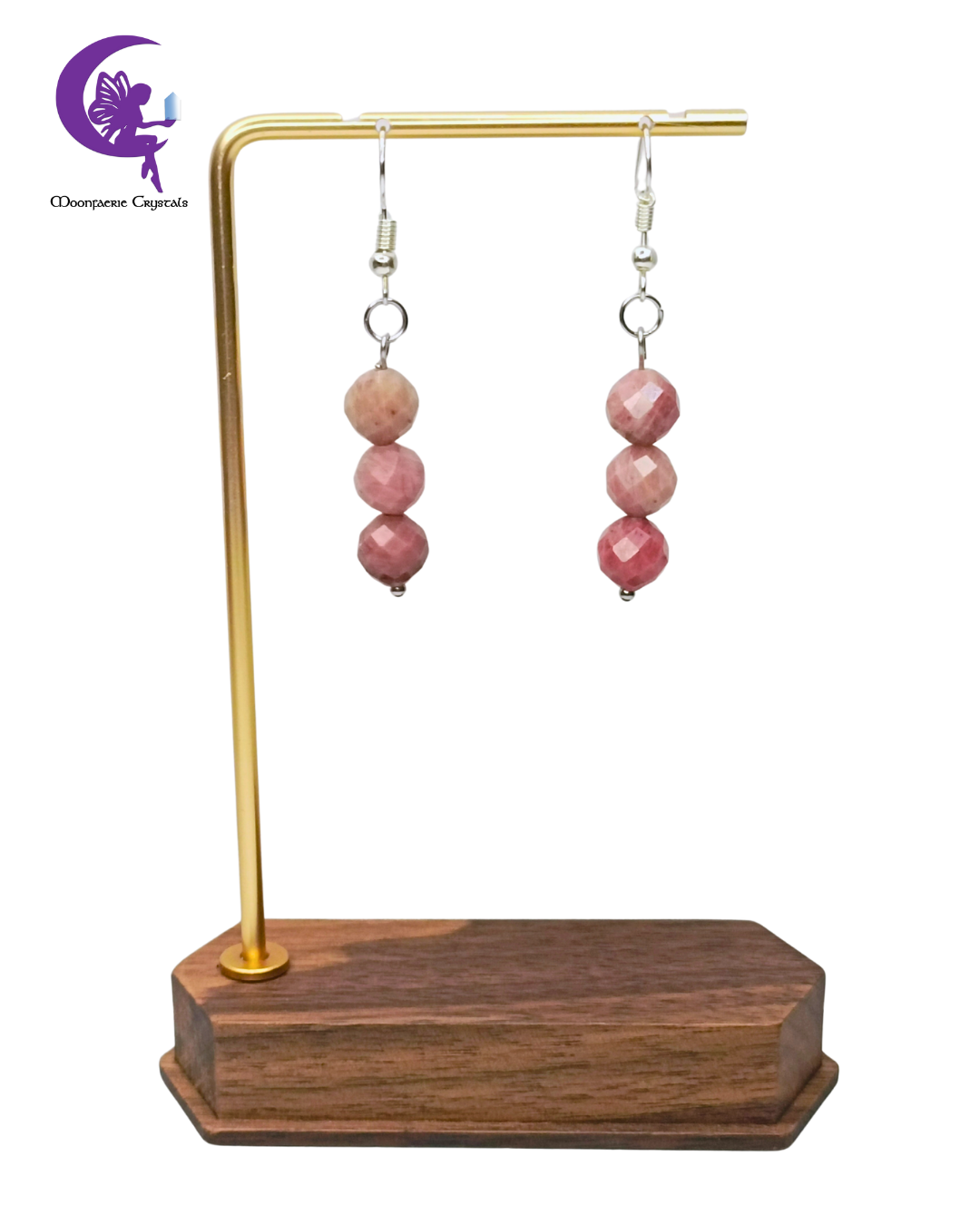 Rhodochrosite Soul Soothing Earrings