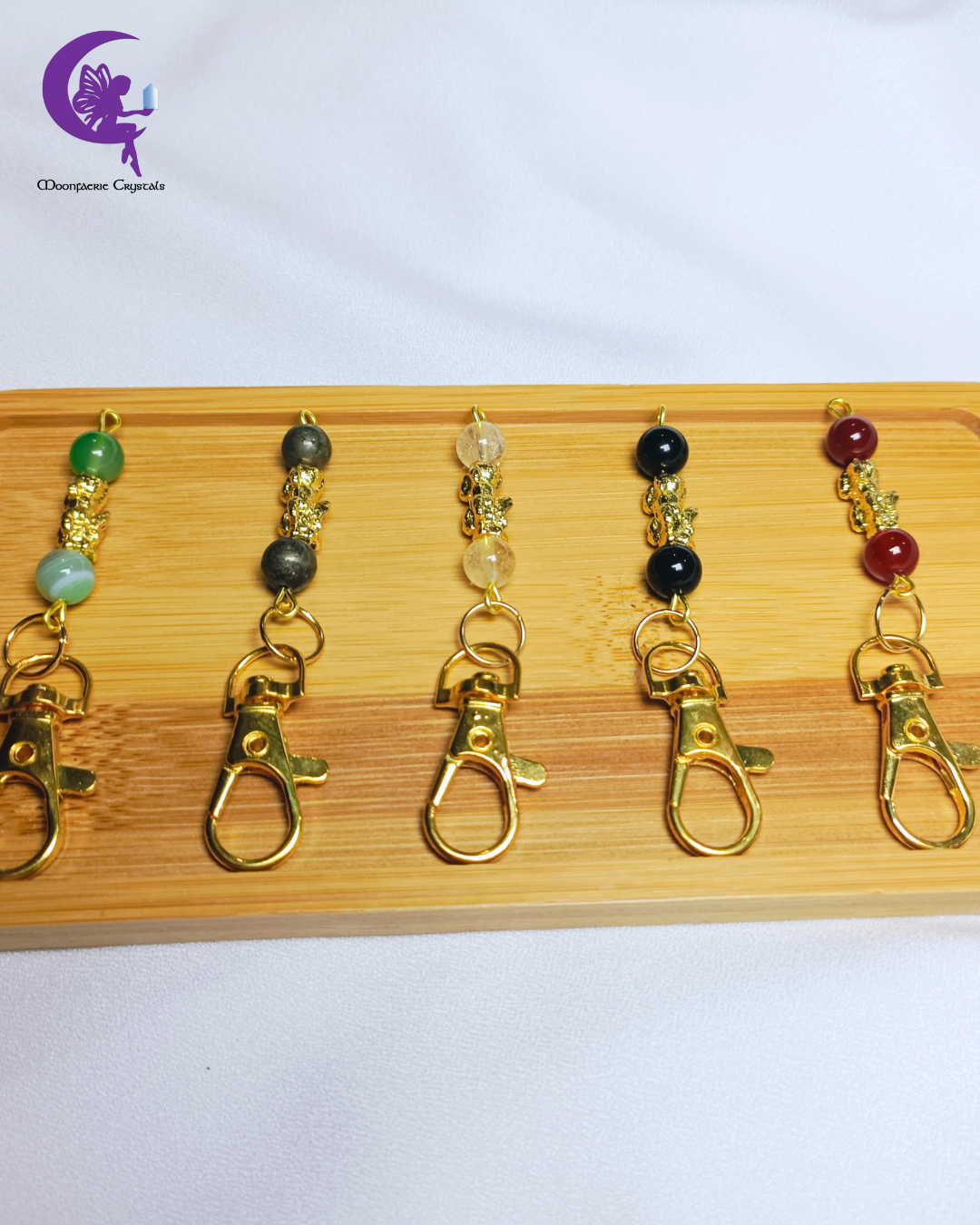 The Infinite Prosperity Series: A Lunar New Year Gemstone Pi Xiu Keyring Collection