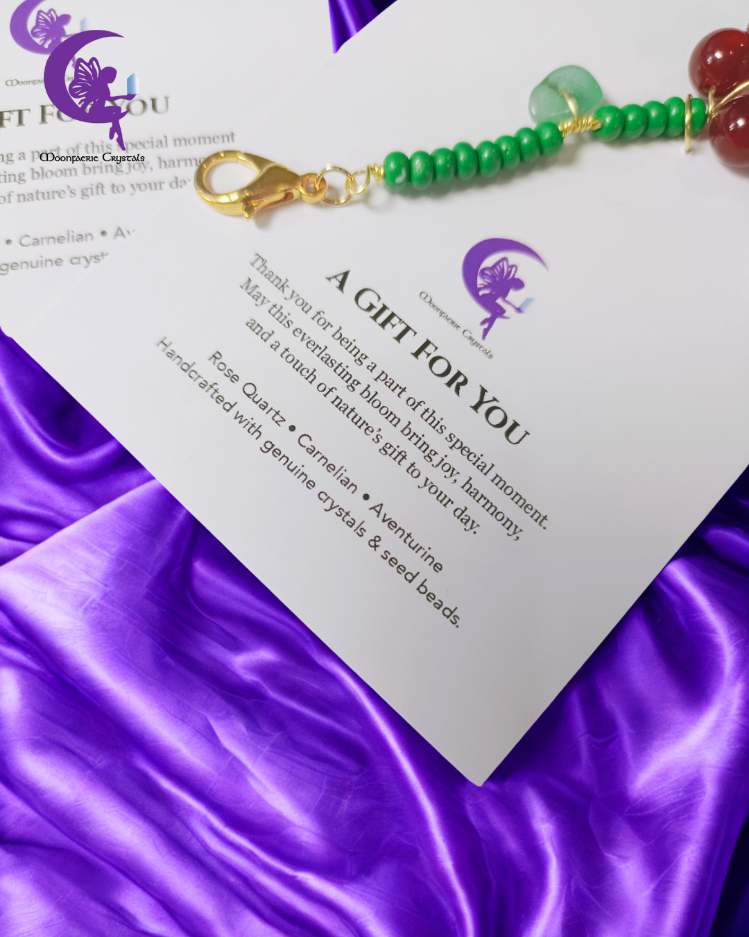 Gemstone Healing Flower Appreciation Gift